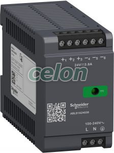 Modicon Optimized tápegység, DIN sínre szerelhető, 1f, 24 VDC, 3,8 A, 90 W, Egyéb termékek, Schneider Electric, Egyéb termékek, Schneider Electric