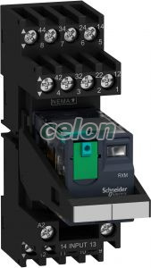 Zelio Rxm Relay Module,4C/O 6A 24Vdc, Alte Produse, Schneider Electric, Alte Produse, Schneider Electric