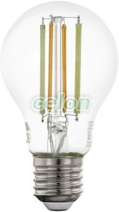 LED izzó SMART + Zigbee E27 1x6W 2200-6500K 806lm Meleg Fehér, Hideg fehér, Fényforrások, Intelligens Led izzók, Eglo