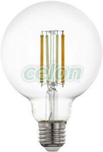 LED izzó SMART + Zigbee E27 1x6W 2200-6500K 806lm Meleg Fehér, Hideg fehér, Fényforrások, Intelligens Led izzók, Eglo