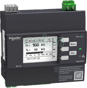 Vigilohm fejlett 12 csatornás hibalokátor Modbus kommunikációval- Kórház 110-230VAC - 125/250VDC, Egyéb termékek, Schneider Electric, Egyéb termékek, Schneider Electric