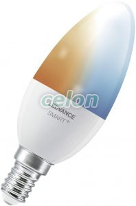 LED izzó SMART+ BT Candle 40 4.9 W/2700…6500 K E14, Fényforrások, Intelligens Led izzók, Ledvance