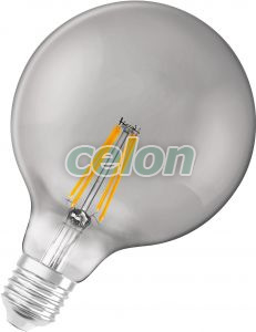 LED izzó SMART+ BT CLA GLOBE125 44 6 W/2500 K E27, Fényforrások, Intelligens Led izzók, Ledvance