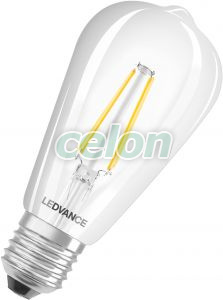 Bec Led Decorativ Vintage SMART+ Filament WiFi Classic Edison 60 5,5W E27, Surse de Lumina, Lampi LED Vintage Edison, Ledvance
