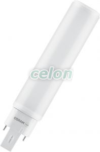 Bec Led DULUX D LED EM & AC Mains 10 W/3000 K Osram, Surse de Lumina, Lampi si tuburi cu LED, Tuburi de iluminat LED PLC, Osram