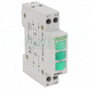Lampă de semnalizare modularăcu LED, verde, verde, verde 3×230V AC, Alte Produse, Tracon Electric, Aparataje, Tracon Electric