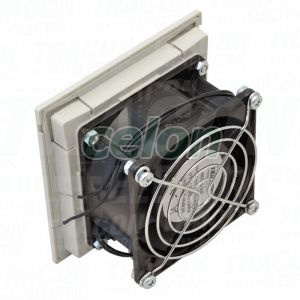 Szellőztető ventilátor szűrőbetéttel 105×105mm, 35/40m3/h, 230V 50-60Hz, IP54, Egyéb termékek, Tracon Electric, Elosztódoboz, szekrény, Tracon Electric