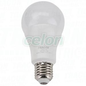 Gömb burájú LED fényforrás SAMSUNG chippel 230V,50Hz,15W,3000K,E27,1280 lm,200°,A65,SAMSUNG chip, EEI=F, Egyéb termékek, Tracon Electric, LED fényforrás, Tracon Electric