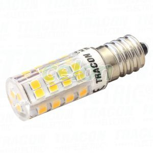 LED fényforrás 230V, 50 Hz, 4W, 4000K, E14, 320lm, T20, EEI=G, Egyéb termékek, Tracon Electric, Fényforrások, Tracon Electric