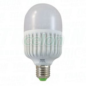 Nagyteljesítményű LED fényforrás 230VAC, 25 W, 4000 K, E27, 2000 lm, 270°, EEI=G, Egyéb termékek, Tracon Electric, Fényforrások, Tracon Electric