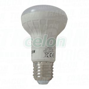 LED reflektorlámpa 230 V, 50 Hz, E27, 9 W, 638 lm, 4000 K, 120°, EEI=G, Egyéb termékek, Tracon Electric, Fényforrások, Tracon Electric