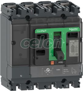 GEN4P3D TM32T NSX100H komp megsz, Energiaelosztás és szerelés, Megszakítók, Öntöttházas megszakítók, Schneider Electric