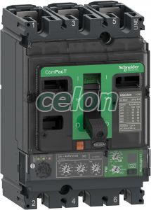 GENCompact NSX100 3P 70k Mic 4.2 100, Energiaelosztás és szerelés, Megszakítók, Öntöttházas megszakítók, Schneider Electric