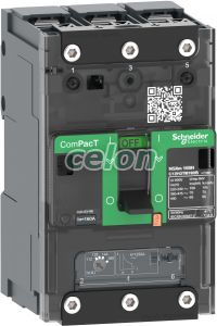 GENCompact NSXm 25kA TM80D 3P sín, Energiaelosztás és szerelés, Megszakítók, Öntöttházas megszakítók, Schneider Electric