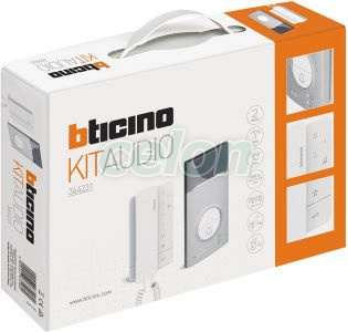 Kit audio Classe100A16M mono-fam.+ L3000 HS, Alte Produse, Bticino, AUDIO KITS 2 WIRE, Bticino