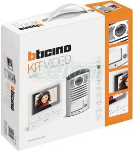 Kit video Classe100 V16B mono-fam. + L2000, Alte Produse, Bticino, VIDEO KITS 2 WIRE, Bticino