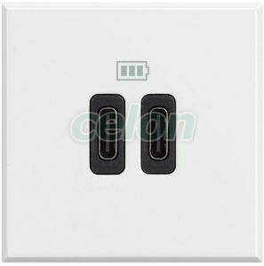 Axolute - Incarc. USB tip C alb, Alte Produse, Bticino, AXOLUTE, Bticino