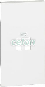LN- Placa incarcator USB 2M alb, Alte Produse, Bticino, LIVING NOW, Bticino