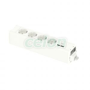 4xpriza 2P+E+USB A/C, alb, Casa si Gradina, Accesorii pentru mobila, Schneider Electric