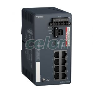 Modicon switch, TCP/IP, menedzselhető, 8TX, Harsh, Egyéb termékek, Schneider Electric, Egyéb termékek, Schneider Electric