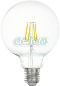 LED izzó E27 Meleg Fehér 2700K 1x4W 470lm, Fényforrások, LED fényforrások és fénycsövek, LED nagygömb izzók, Eglo