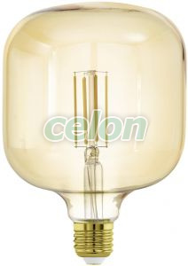 LED Vintage Dekor izzó 1x4.5W 470lm E27 Szabályozható 2200K, Fényforrások, LED Vintage Edison dekor izzók, Eglo