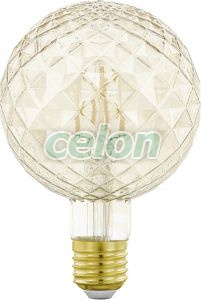 LED Vintage Dekor izzó 1x2.5W 200lm E27 Szabályozható 2200K, Fényforrások, LED Vintage Edison dekor izzók, Eglo