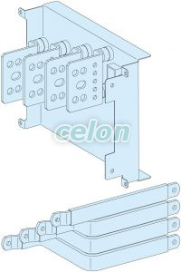 Áthelyezett csatlakozás NS630, vízszintes, billenőkaros kapcsoló, 4P, Egyéb termékek, Schneider Electric, Prisma G Moduláris szekrények - Schneider Electric, Schneider Electric