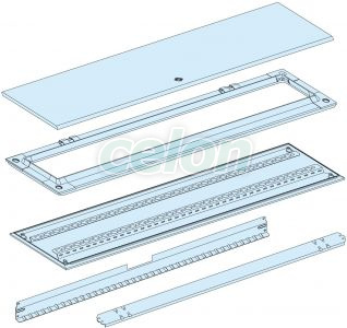 PrismaSeT G kábelmező ajtó+hátsó panel IP55 W300 11M LVS08343, Egyéb termékek, Schneider Electric, Prisma G Moduláris szekrények - Schneider Electric, Schneider Electric