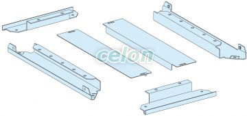 IP30 2 részes kábelbevezető lemez, W=300mm, D=400mm, Egyéb termékek, Schneider Electric, Prisma G Moduláris szekrények - Schneider Electric, Schneider Electric