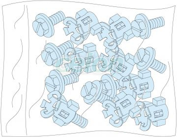 20 suruburi de cadru+piulite de fixare, Alte Produse, Schneider Electric, Cofrete modulare Prisma G - Schneider Electric, Schneider Electric
