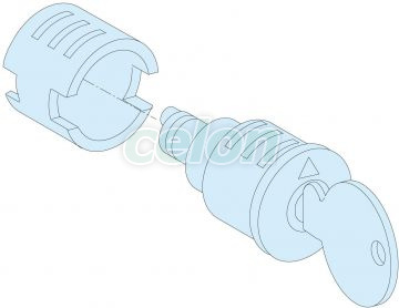 2 kulcs NO 455 + cilinderzár, Egyéb termékek, Schneider Electric, Prisma G Moduláris szekrények - Schneider Electric, Schneider Electric