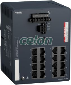 Modicon Managed Switch 16Tx, Alte Produse, Schneider Electric, Alte Produse, Schneider Electric