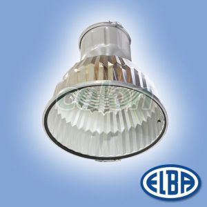 Corp iluminat industrial IEV 07 1x26W bec compact cu reflector fatetat IP65 35511001 Elba, Corpuri de Iluminat, Iluminat hale industriale, Elba