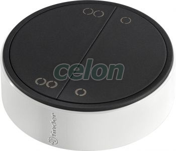 BEYON YESLY Bluetooth veteték nélküli nyomógomb 4-csatornás, fekete, Energiaelosztás és szerelés, Okos-ház - Finder Yesly & Bliss, Finder