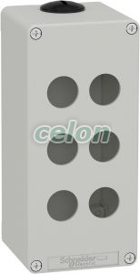 Empty Grey 6 Holes Control Box, Alte Produse, Schneider Electric, Alte Produse, Schneider Electric