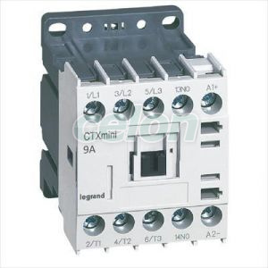 Ctx Mini Ct 3P 9A 1No 24Vdc 417021-Legrand, Egyéb termékek, Legrand, Energiaelosztási megoldások, CTX3 mágneskapcsolók és hőkioldók, Legrand
