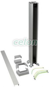 Mini-coloana clipsare directa 0,68m 1 compartiment cul.aluminiu, Alte Produse, Legrand, Alte produse, Legrand
