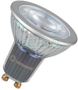 LED izzó GU10 Meleg Fehér 3000K 9.6W 750lm LED PAR16 DIM P Szabályozható, Fényforrások, LED fényforrások és fénycsövek, GU10 LED izzók, Ledvance