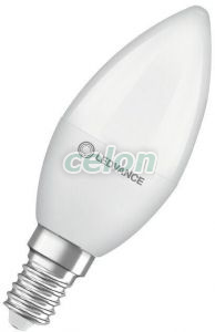 Bec Led Forma Lumanare E14 Alb Cald 2700K 4.9W 470lm LED CLASSIC LAMPS FROSTED S Nedimabil, Surse de Lumina, Lampi si tuburi cu LED, Becuri LED forma lumanare, Ledvance