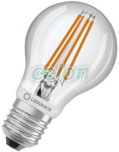 LED Classic A 60 Filament Motion Sensor S 7.3W 827 Clear E27, Surse de Lumina, Surse de lumina Led inteligente, Ledvance