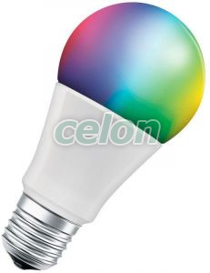 LED izzó E27 9W SMART+ CLASSIC MULTICOLOUR 2000…6500K 806lm RGB, Fényforrások, Intelligens Led izzók, Ledvance