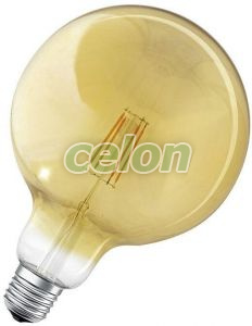 LED izzó E27 6W SMART+ FILAMENT GLOBE DIMMABLE 2400K 680lm Meleg Fehér, Fényforrások, Intelligens Led izzók, Ledvance