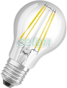 Bec Led E27 Alb Cald 3000K 4W 840lm LED CLASSIC A ENERGY EFFICIENCY A S Nedimabil, Surse de Lumina, Lampi si tuburi cu LED, Becuri LED forma clasica, Ledvance