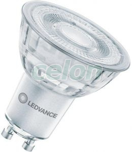 LED izzó GU10 Hideg fehér 4000K 3.7W 230lm LED REFLECTOR PAR16 Szabályozható, Fényforrások, LED fényforrások és fénycsövek, GU10 LED izzók, Ledvance