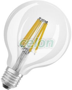 Bec Led E27 Alb Rece 4000K 11W 1521lm LED CLASSIC GLOBE DIM CRI90 S Dimabil, Surse de Lumina, Lampi si tuburi cu LED, Becuri LED forma glob, Ledvance