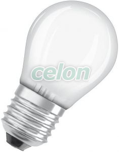 LED izzó E27 Hideg fehér 4000K 3.4W 470lm LED CLASSIC P DIM CRI 90 S Szabályozható, Fényforrások, LED fényforrások és fénycsövek, LED kisgömb izzók, Ledvance