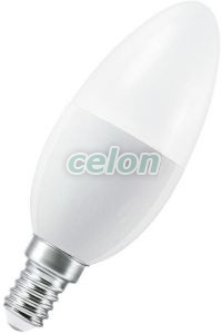 LED izzó E14 4.9W SMART+ WIFI CANDLE TUNABLE WHITE 2700…6500K 470lm Fehér, Fényforrások, Intelligens Led izzók, Ledvance