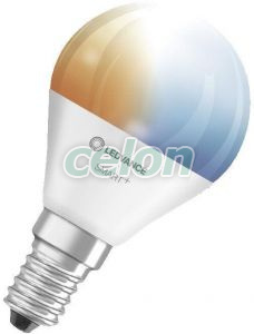 LED izzó E14 4.9W SMART+ WIFI MINI BULB TUNABLE WHITE 2700…6500K 470lm Fehér, Fényforrások, Intelligens Led izzók, Ledvance
