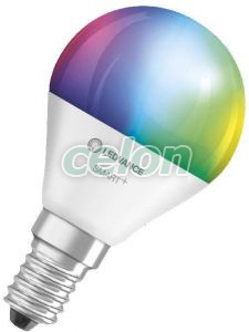 LED izzó E14 4.9W SMART+ WIFI MINI BULB MULTICOLOUR 2700…6500K 470lm RGB, Fényforrások, Intelligens Led izzók, Ledvance
